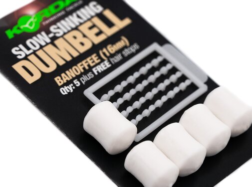 Korda Slow Sinking Dumbell Banoffee White