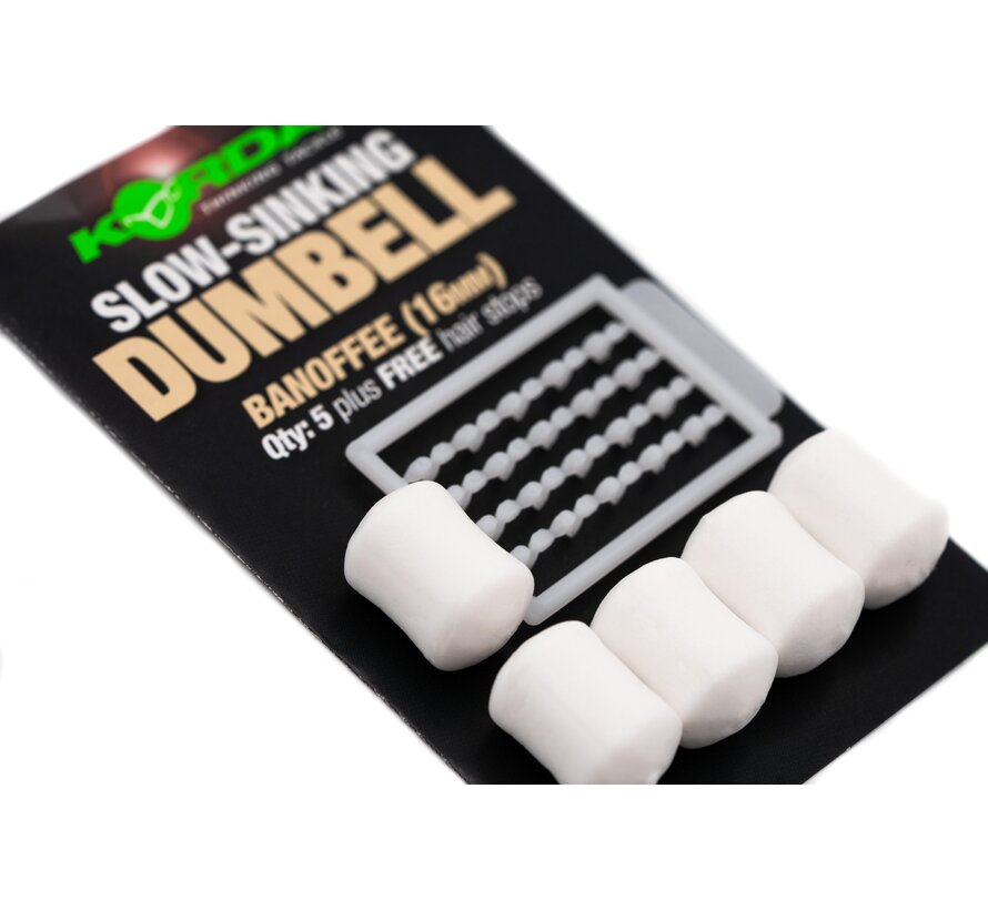 Slow Sinking Dumbell Banoffee White