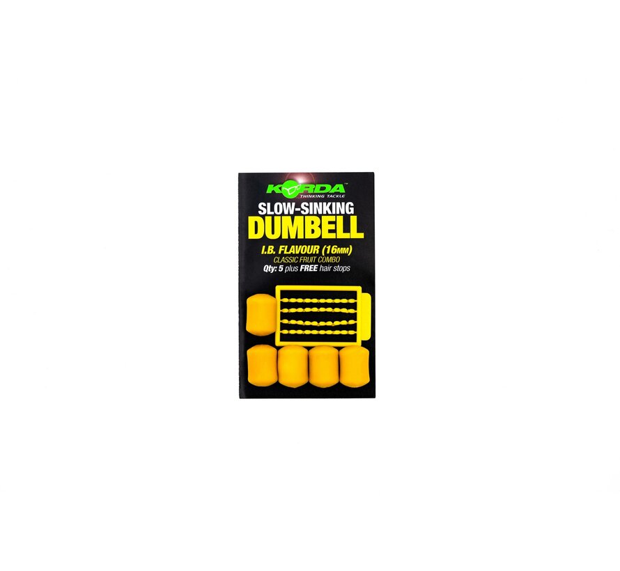Slow Sinking Dumbell IB Yellow