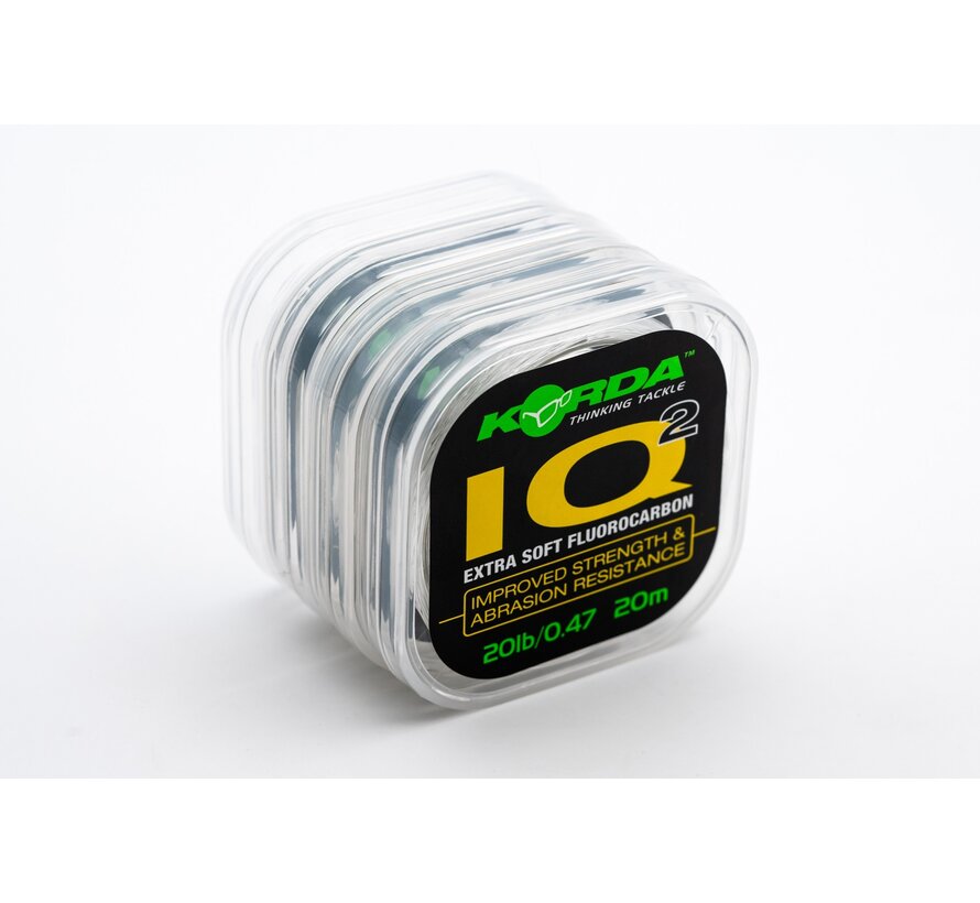 IQ2 Soft Fluorocarbon Hooklink 20m
