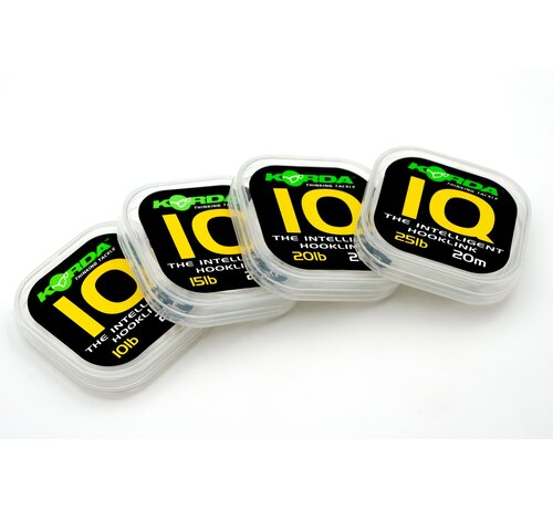Korda IQ Fluorocarbon Hooklink 20m