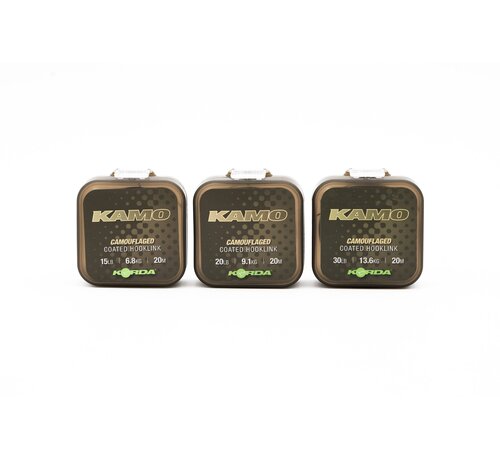 Korda Kamo Coated Hooklink 20m