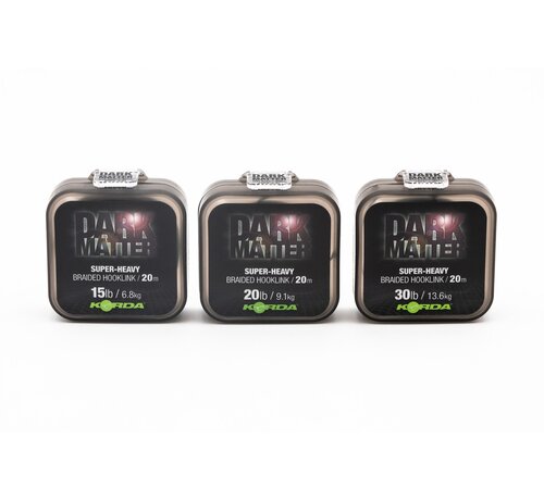 Korda Dark Matter Braid 20m