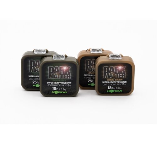 Korda Dark Matter Tungsten Coated Braid 10m