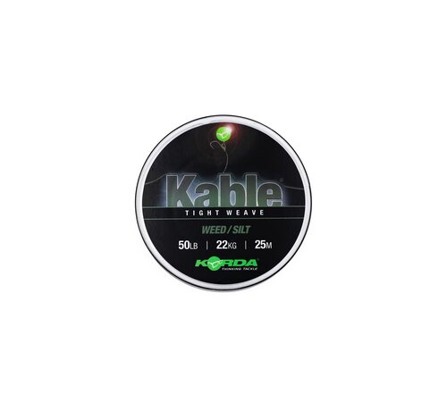 Korda Kable Tight Weave 25m