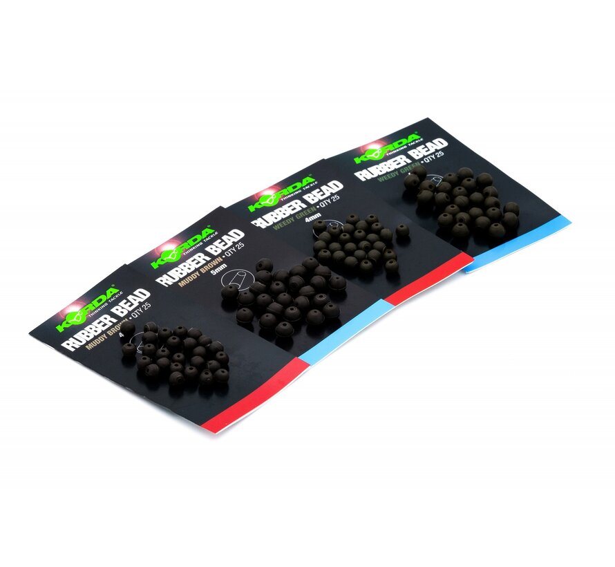 Rubber Bead 25pcs