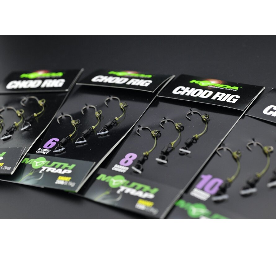 Chod Rig Short Barbed 3 rigs