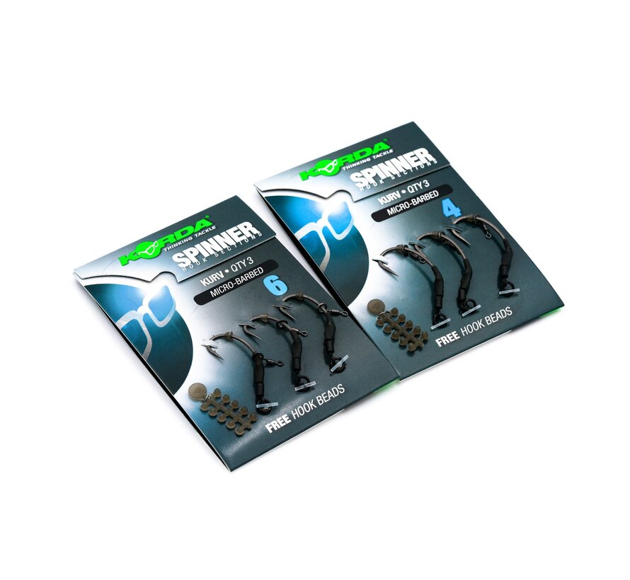 Spinner Hook Sections Kurv 3 rigs