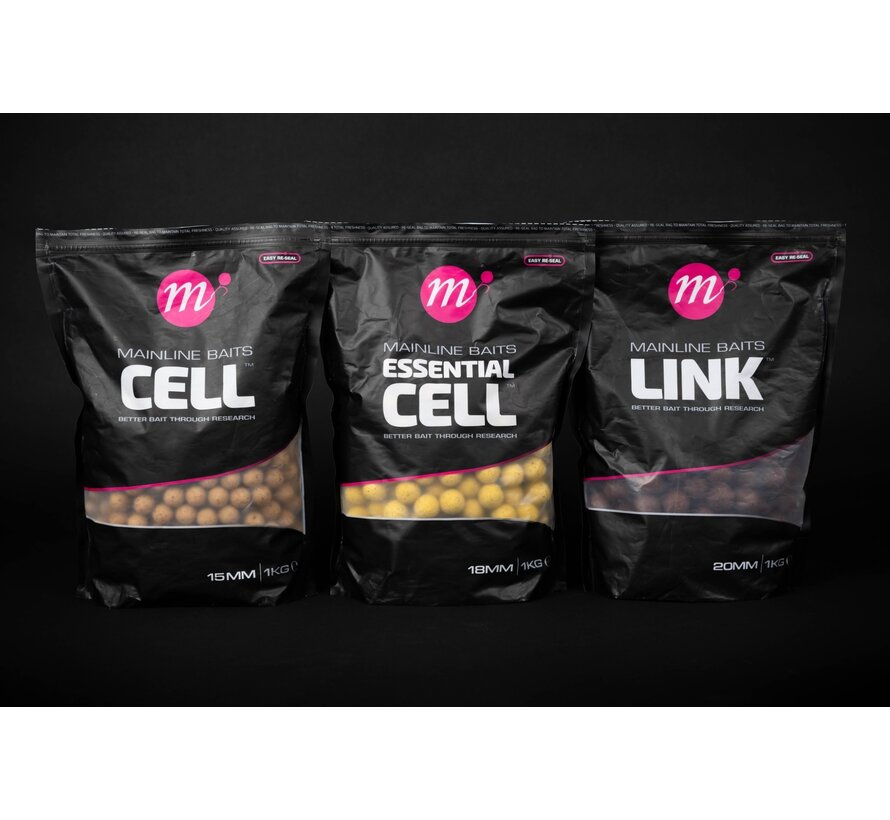 Shelf Life Boilies Essential Cell 20mm 1kg