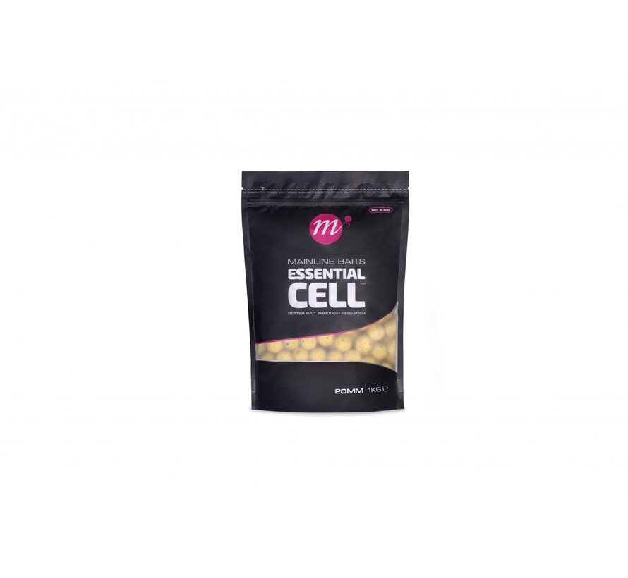 Shelf Life Boilies Essential Cell 20mm 1kg