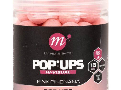 Mainline Hi-Vis Pop-ups Pink - Pinenana 15mm