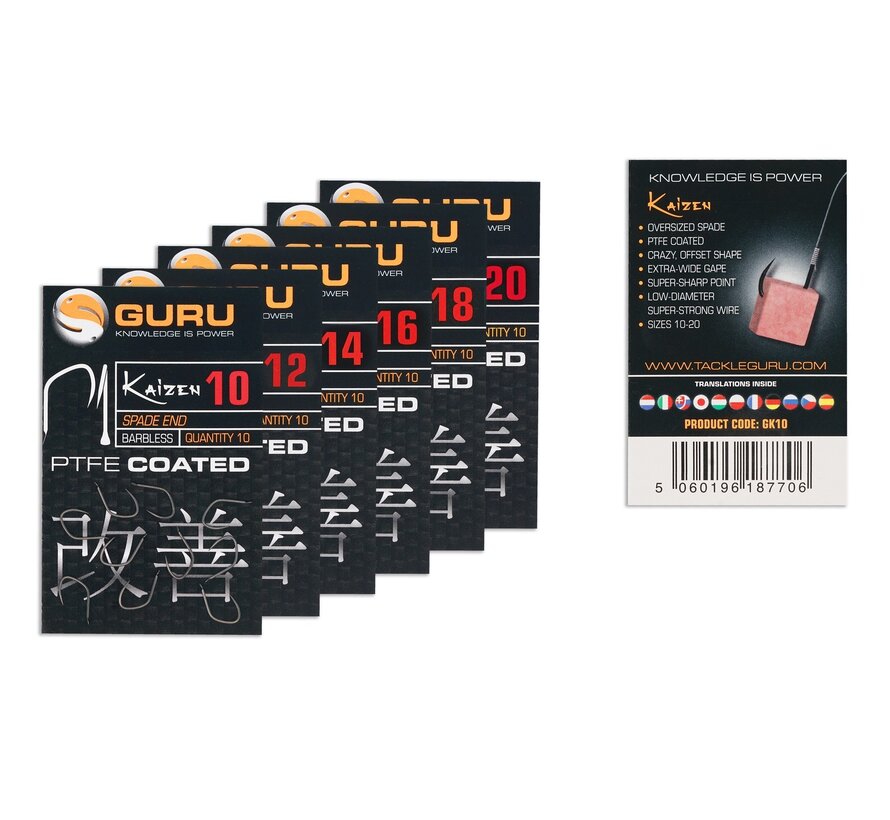 Kaizen Hook (Barbless/Spade End) 10pcs