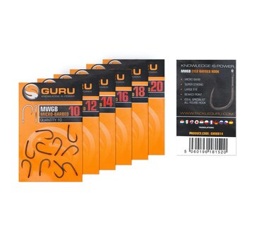 Guru MWG Hook (Barbed/Eyed)