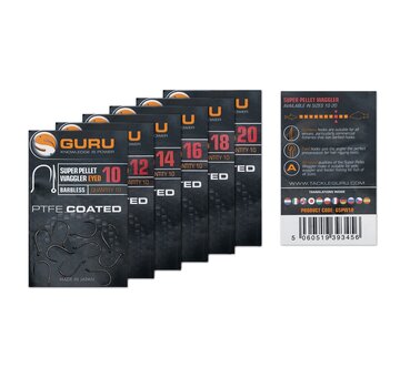 Guru Super Pellet Waggler Hook (Barbless/Eyed)