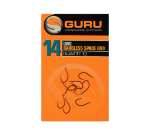 Guru LWG Hook (Barbess/Spade End)10pcs