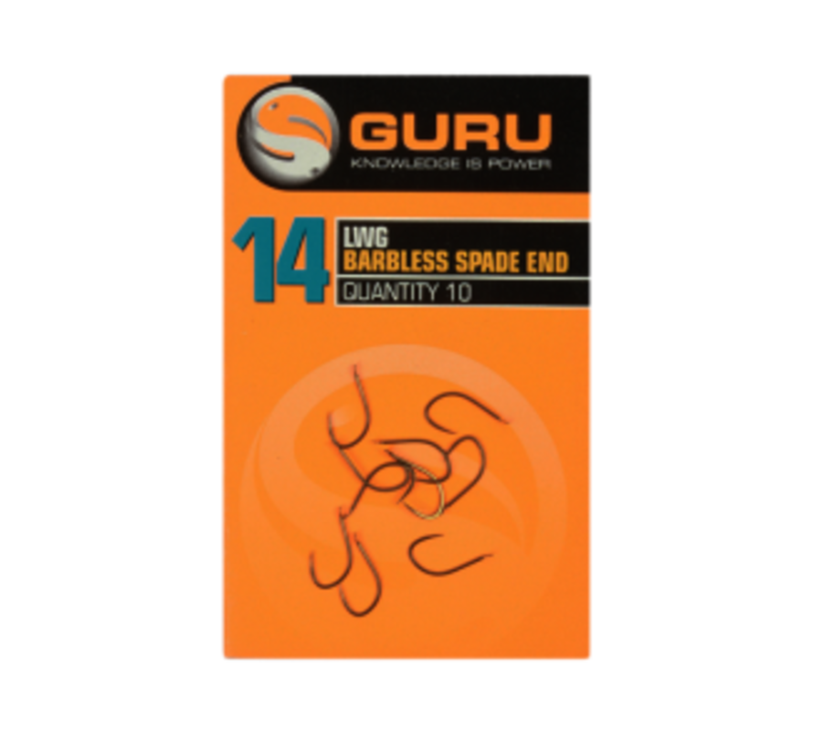 LWG Hook (Barbess/Spade End)10pcs