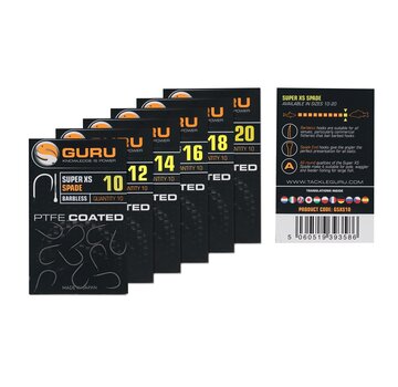 Guru Super XS Hook (Barbless/Spade End)