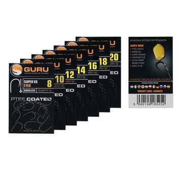 Guru Super XS Hook (Barbless/Eyed)