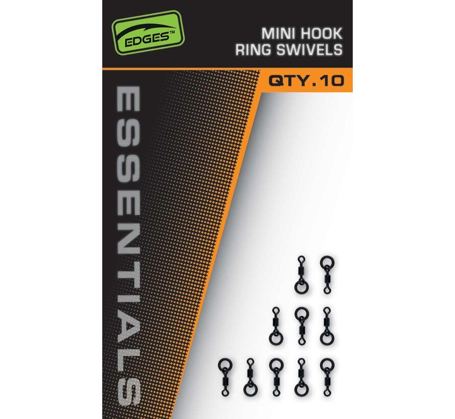 Edges Essentials Mini Hook Ring Swivels