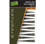 Fox Edges Naturals Naked Line Tail Rubbers Size 10