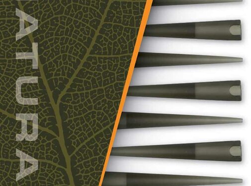 Fox Edges Naturals Naked Line Tail Rubbers Size 10