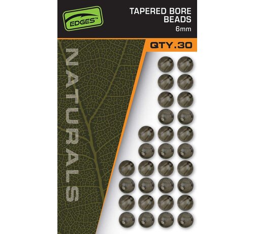 Fox Edges Naturals Tapered Bore Beads 6MM