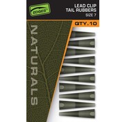 Fox Edges Naturals Lead Clip Tail Rubbers Size 7