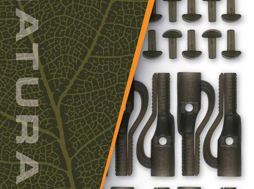 Fox Edges Naturals Lead Clips & Pegs Size 7