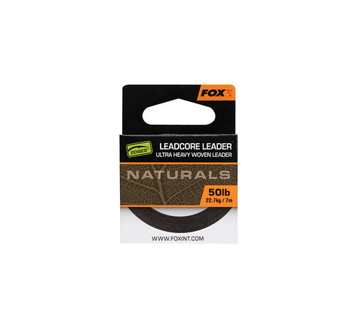 Fox Edges Naturals Leadcore
