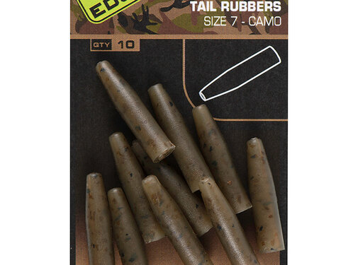 Fox Edges Camo Powergrip Tail Rubbers Size 7