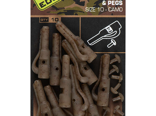 Fox Edges Camo Slik Lead Clip & Pegs Size 10