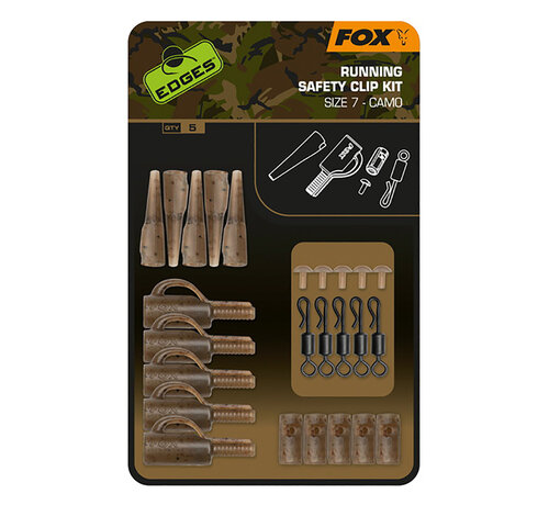 Fox Edges Running Safety Clip Kit
