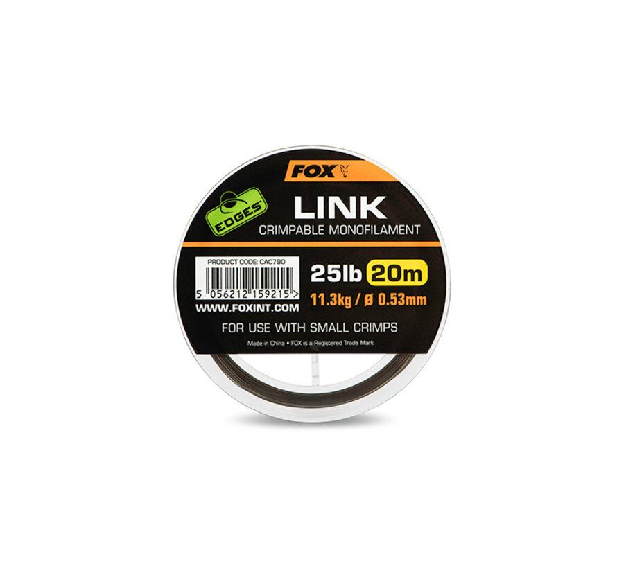 Edges Link Trans Khaki Mono