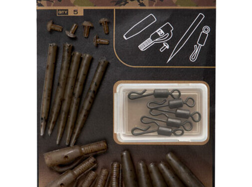Fox Edges Camo Power Grip Lead Clip Kit Size 7