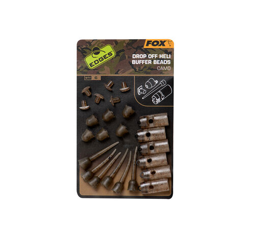 Fox Edges Camo Drop Off Heli Buffer Bead Kit