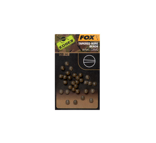 Fox Edges Camo Tapered Bore Bead 4MM