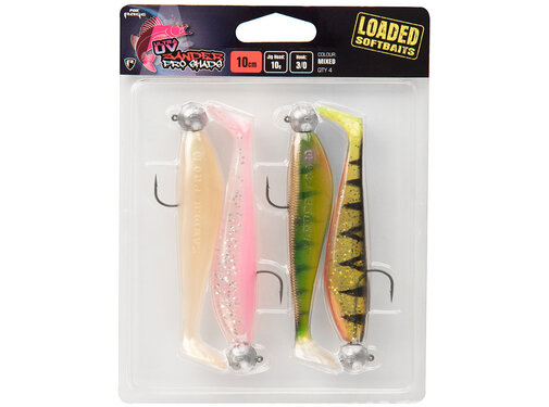 Fox Rage Ultra UV Zander Pro Shad Loaded Lure Pack