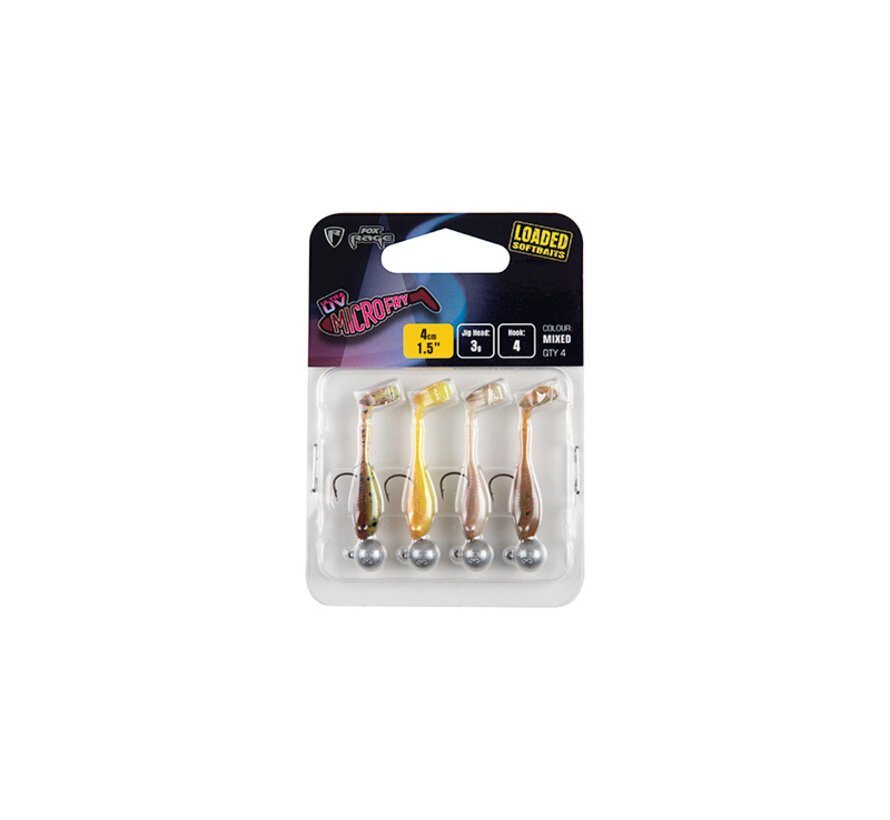 Ultra UV Micro Fry Loaded Lure Pack