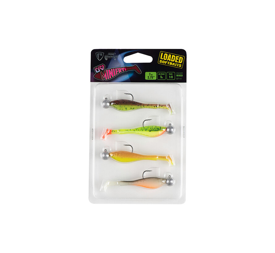 Ultra UV Mini Fry Loaded Lure Pack