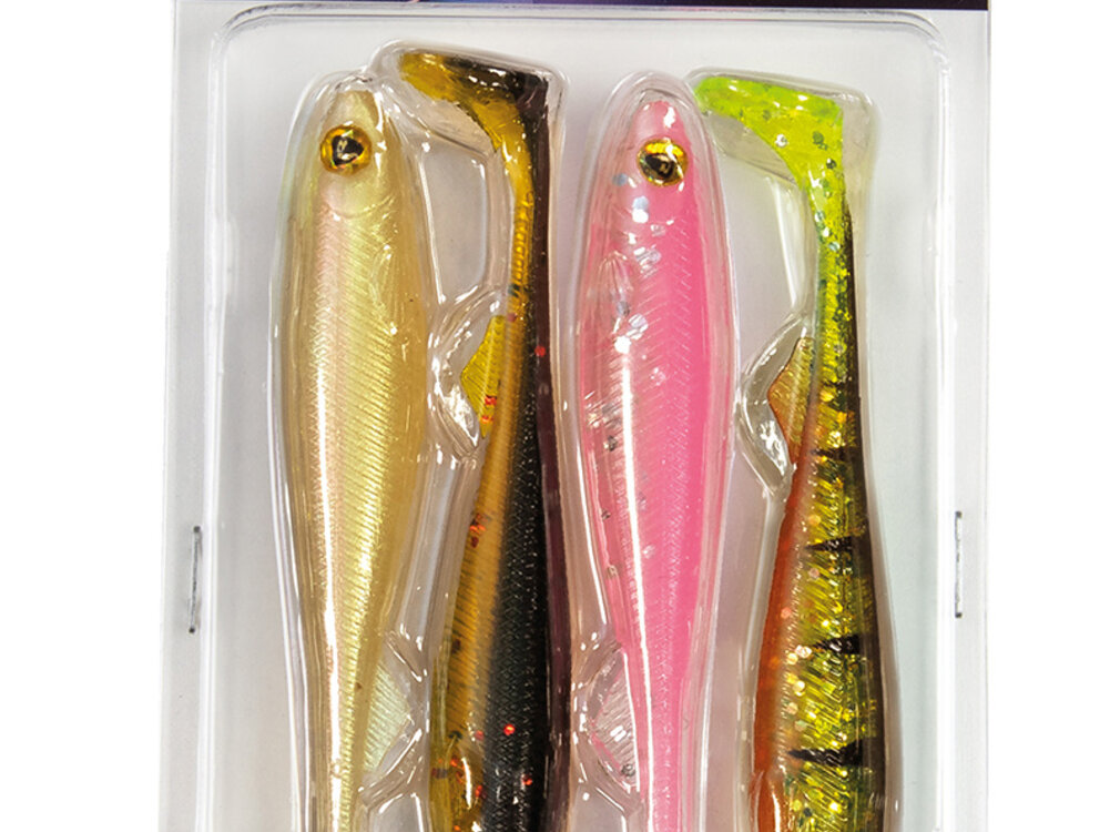 Fox Rage Slick Shad Mixed Colour Pack