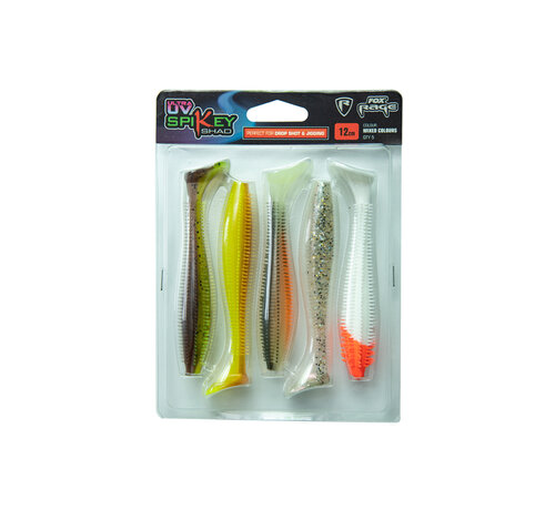 Fox Rage Spikey Shad Mixed Colour Pack