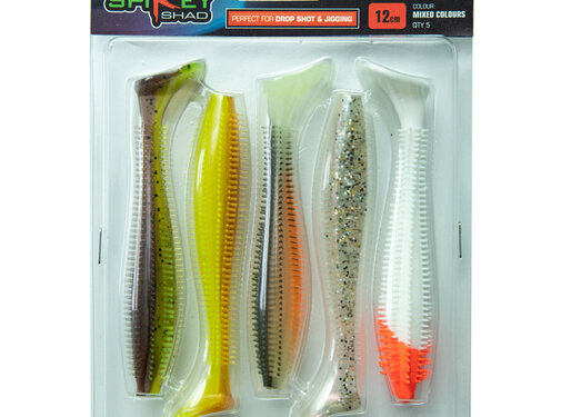 Fox Rage Spikey Shad Mixed Colour Pack
