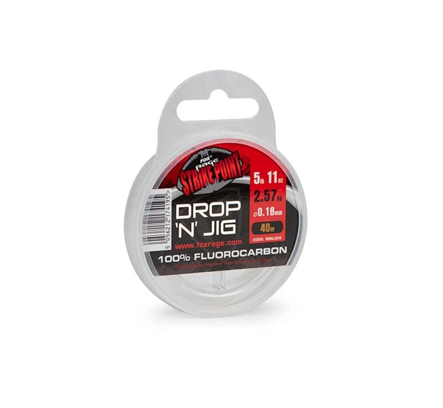Strike Point Drop N Jig Fluorocarbon Line