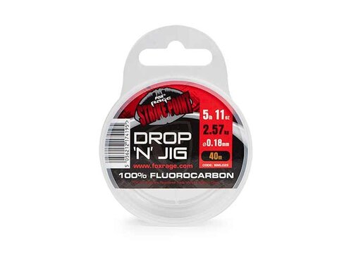 Fox Rage Strike Point Drop N Jig Fluorocarbon Line