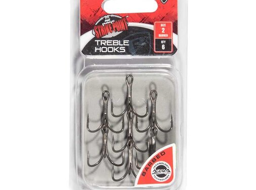 Fox Rage Strike Point Treble Hooks