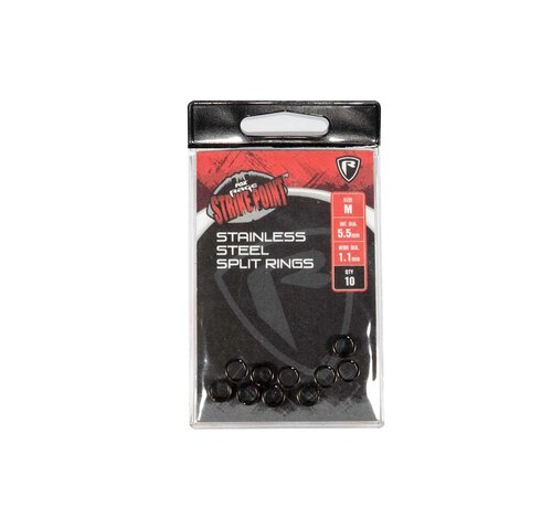 Fox Rage Strike Point Stainless Steel Split Rings