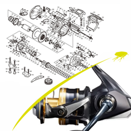 Fishing Reels Parts