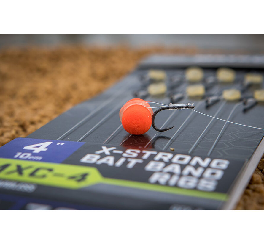 MXC-4 X Strong Bait Band Rigs 10cm/4ins
