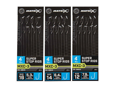 Matrix MXC-3 Super Stop Rigs 10cm/4ins