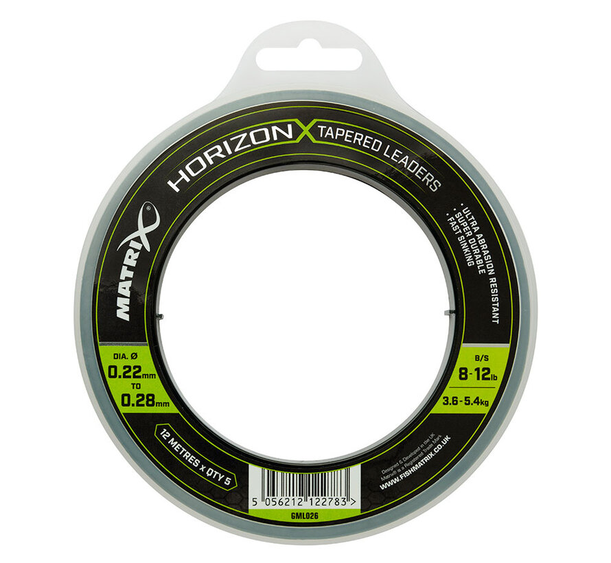 Horizon X Tapered Leaders
